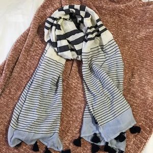 J Crew lightweight summer scarf